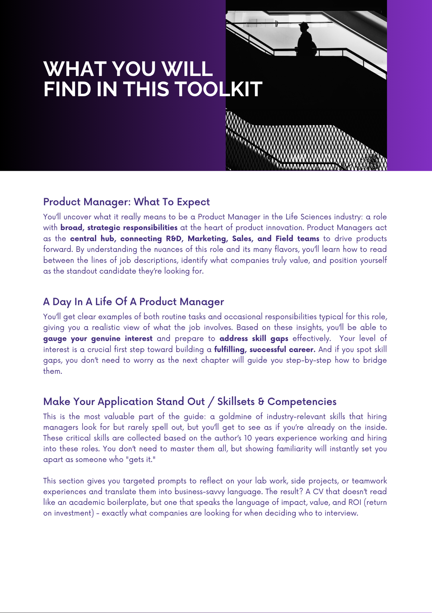 Your Roadmap to Product Management Jobs in Life Sciences Innovation Companies