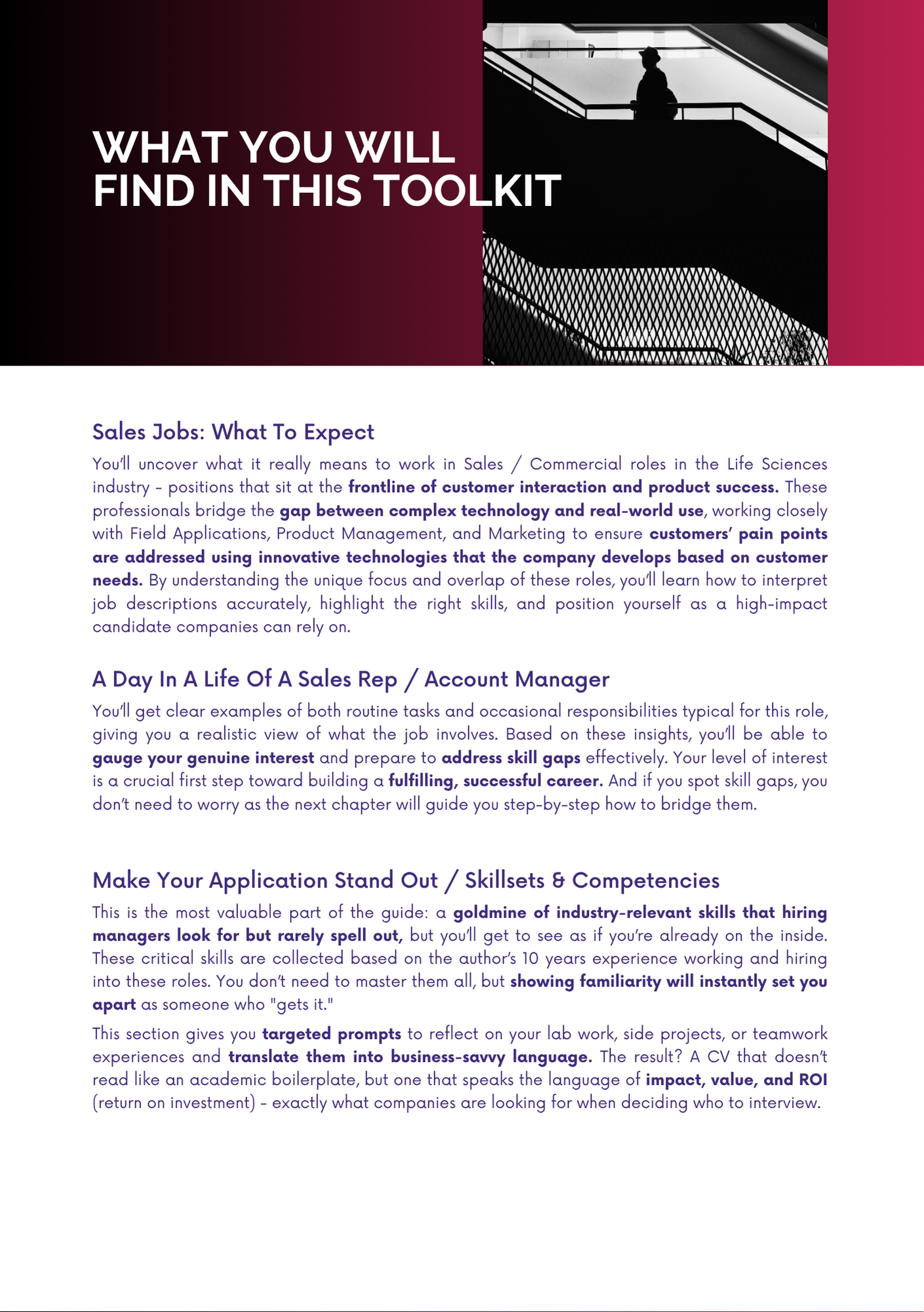 Your Roadmap to Sales Jobs in Life Sciences Innovation Companies