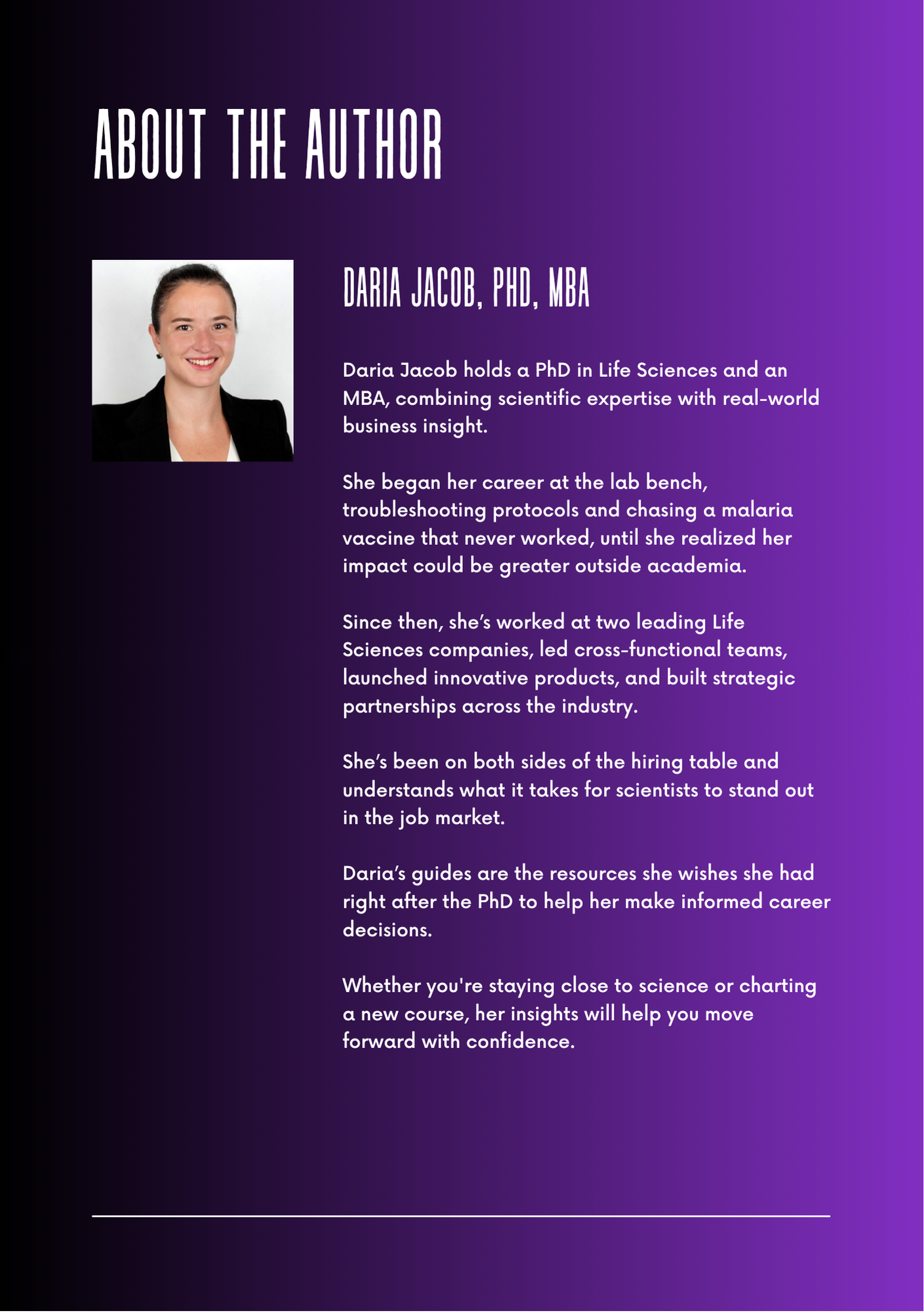 Your Roadmap to Product Management Jobs in Life Sciences Innovation Companies