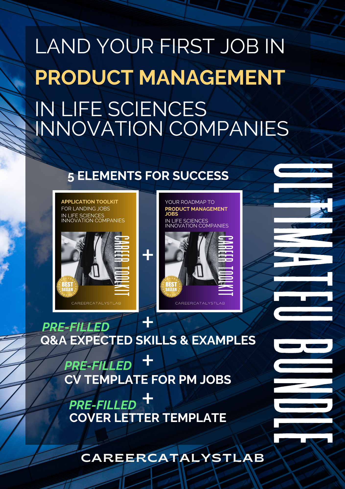 The Ultimate Bundle for PM Jobs in Life Science Innovation Companies